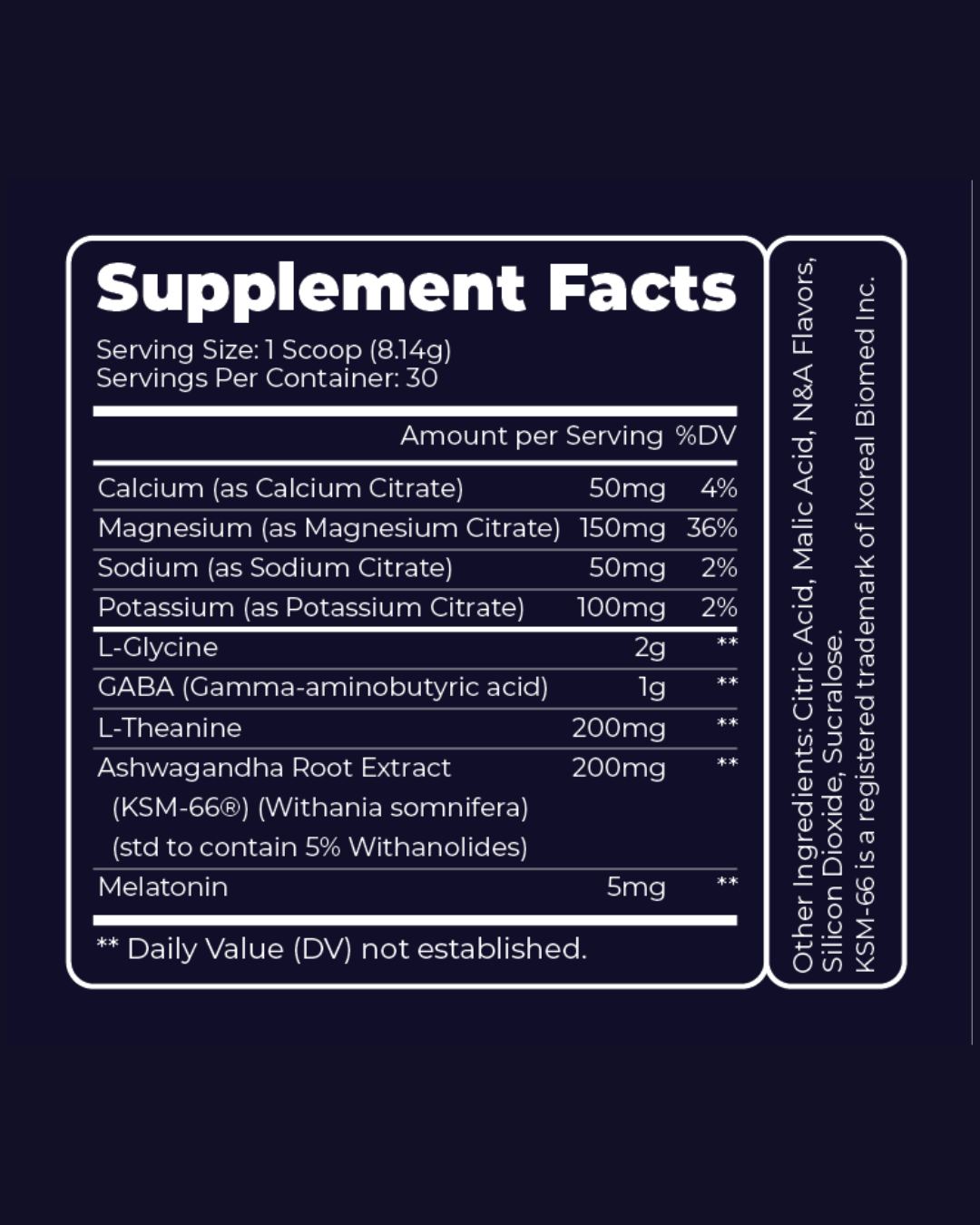 SleeperBuild - Sleep & Recovery Drink Mix